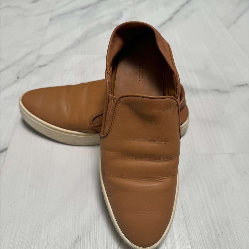 Vince Brown Slip-On Women Shoes